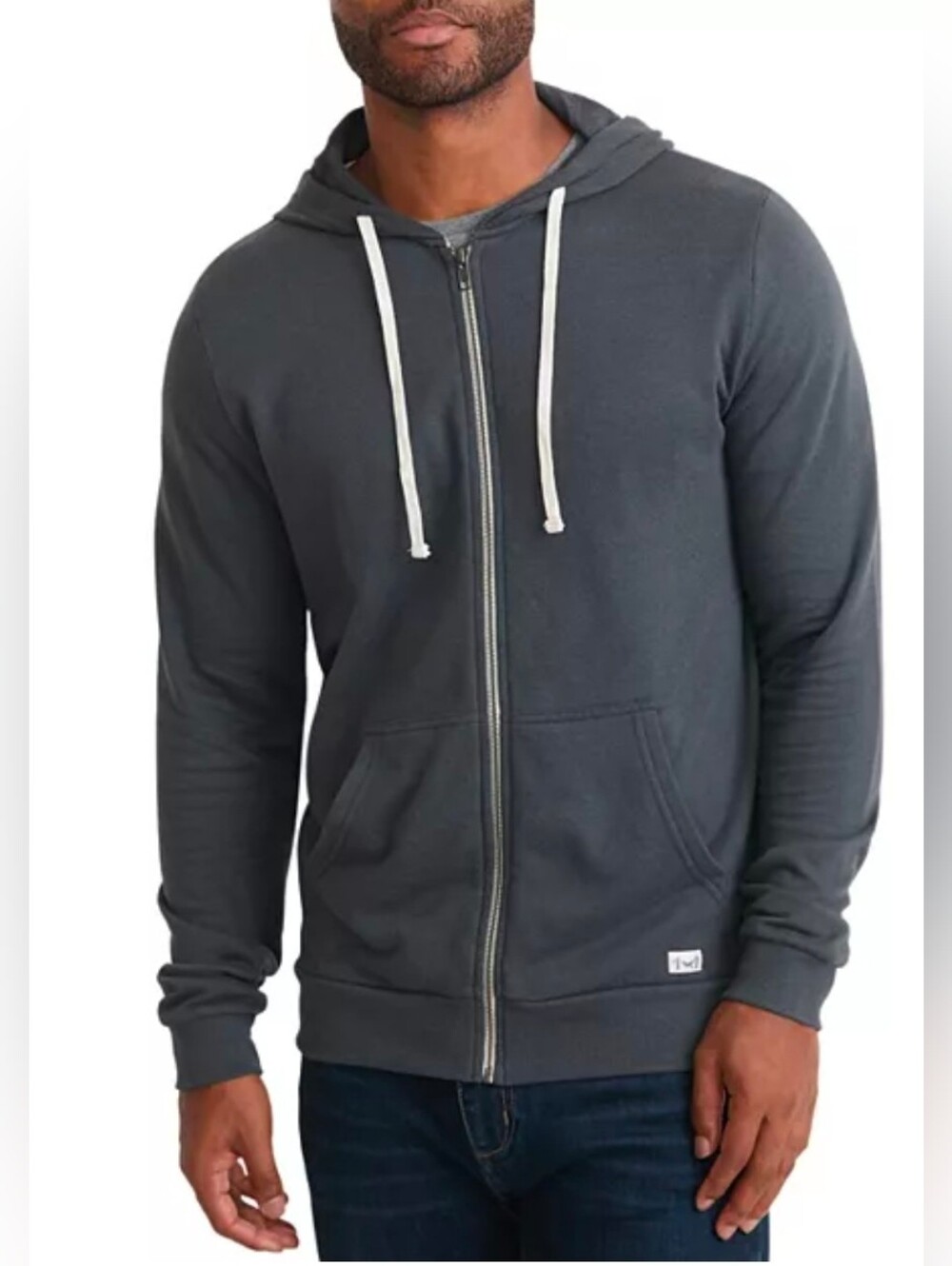 Marine Layer Mens Afternoon Full Zip Hoodie